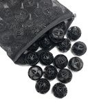 M-bay 300pcs 1-Inch Aquarium Bio Balls Filter Media, Aquarium Bio Media, Pond Media Filter Balls with Media Bags