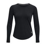 Under Armour Womens Streaker Long Sleeve Running T-Shirt Black M