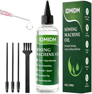 IDMIDM 4oz 118ml Sewing Machine Oil Lubricant White Mineral Oil