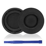 Aiivioll Mixr Earpads Replacement Ear Pads Protein PU Leather Ear Cushion Compatible with Beats by Dr. Dre Mixr On-Ear Headphones (Black)