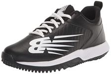 New Balance Women's FuelCell Fuse V3 Turf-Trainer Softball Shoe, Black/White, 7