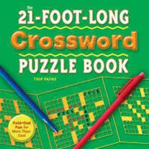 The 21-Foot-Long Crossword Puzzle Book: Fold-Out Fun for More Than One!