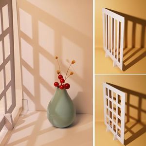 Yoocheese Product Photography Photo Props: Food Jewelry Make-up and Small Product Flat Lay Photoshoot Backdrops - 2pcs Light and Shadow Boards for Table Top Product Phogography(12x11.5inch)