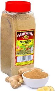 Angel Brand Ginger Powder 13 oz Bottle – Premium Ground Ginger Root Powder for Baking, Cooking, Smoothies, and Spice Blends.