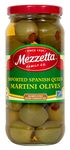 Mezzetta Spanish Queen Martini Olives Marinated Dry Vermouth (6x10Oz)