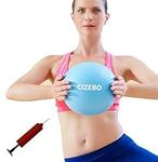 CIZEBO 8 inch Exercise Ball, Easy t