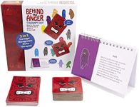 Behind the Anger Therapy Kit - Anger Management Therapy Games for Kids and Teens | Social Emotional Therapeutic Games for Anger Control | Mental Health Therapy Tools and Toys for use by Professionals