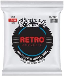 Martin Strings - MM12PK3 - Retro Monel - 3 Pack Light (12-54)