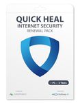 Quick Heal | Internet Security | Renewal Pack | 1 User | 3 Years (Physical Box) | Existing (1 User) Subscription Needed