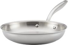 Breville Thermal Pro Stainless Steel Frying Pan / Fry Pan / Stainless Steel Skillet - 10 Inch, Silver