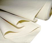 Mybecca Unprimed Cotton Canvas Fabric 7oz Natural Duck Cloth 58" Wide, Sold by The Yard