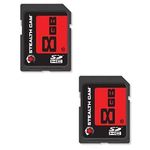 Stealth Cam 8GB STC-2SD8GB SD Card Pack of 2