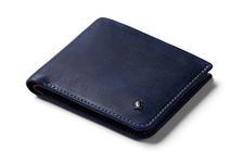 Bellroy Hide & Seek, Slim Leather Wallet, RFID Editions Available (Max. 12 Cards and Cash) - Ocean