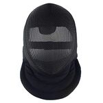 LEONARK Armoury Hema Helmet- Fencing Coach Mask - CE 350N Certified National Grade Masque - Fencing Protective Gear with Storage Bag (Detachable, M)