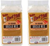 Bob's Red Mill Bread Mix, 10 Grain With Yeast Packet, 19 Ounce (Pack of 2)