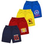 MIST N FOGG Boy's and Girl's Regular Fit Cotton Shorts(5-6 Years)