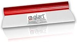 Glart 44WBA Car squeegee Silicone blade, squeegee for car bodywork and glass after cleaning, water wiper for vehicle maintenance, 1, Red-white