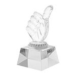 NUOBESTY Crystal Glass Trophy Thumb