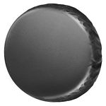 ESEWALAS Black PVC Leather Spare Tire Cover,Waterproof Dust-Proof Camper Wheel Covers,Universal Fit for Jeep,Trailer,RV,SUV,Truck and Many Vehicle (15inch Fits for Tire Diameters 27" - 29")