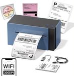 Phomemo WiFi Shipping Label Printer 4x6, 344WF WiFi Thermal Label Printer for Small Business, 300DPI Postage Label Maker, Compatible with eBay, Etsy, Shopify, Amazon, FedEx, USPS