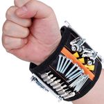 Gifts for Men Dad Magnetic Wristband - Rovtop DIY Tool Belts with 15 Powerful Magnets Tool Wristband for Holding Tools, Screws, Nails, Personalised Gifts, Mens Gifts for Christmas, Gadgets for Men