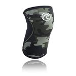 Rehband RX Knee Sleeve 5mm Knee Sleeve - Camo, M, 4032767933990