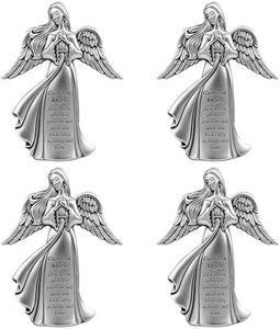PloreWay Guardian Angel Sun Visor Clip 4 Pack: A Symbolic Travel Companion for Your Safety and Protection