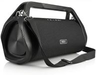 NSY Audio 80W Portable Boombox w/Built-in Handle & Strap