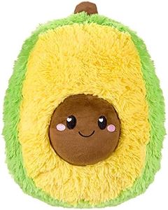 Avocado Microwavable Unscented 1.5 lbs Heating Pad For Women And Kids- Cute Soft Cozy Pillow Plush Heatable Warm Stuffed Animals- Kawaii Hot And Cold Plushie Food Toy- Avocado Gifts For Girls And Boys