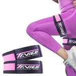 TAVIEW, BFR Booty Bands for Women Glutes & Hip Building, Occlusion Bands, Blood Flow Restriction Bands , Best Fabric Resistance Bands for Exercising Your Butt, Squat, Thigh, Fitness, Pink
