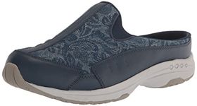 Easy Spirit Women's TRAVELTIME304 Clog, Blue, 5 M US