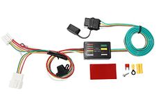 Oyviny Vehicle-Side Custom 4 Way Trailer Wiring Harness 56158 for Honda CR-V 2012-2016, Plug and Play Trailer Hitch Wiring for CRV