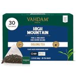 VAHDAM, High Mountain Oolong Tea Bags (30 Count) Non GMO, Gluten Free | High Grown Oolong Tea Leaves - Light & Floral | Resealable Ziplock Pouch