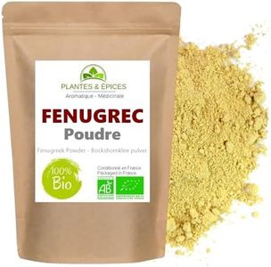 Fenugrec en Poudre Moulu BIO 100g - Sachet Fraîcheur Biodégradable Refermable (100g)