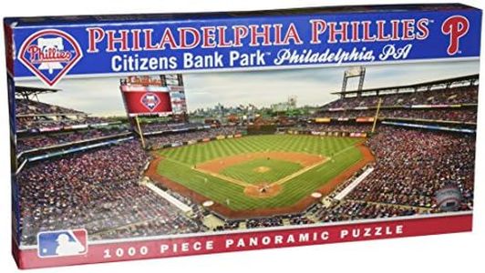 MasterPieces MLB Philadelphia Phillies Stadium Panoramic Jigsaw Puzzle, 1000-Piece