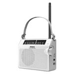 Sangean America PR-D6WH PR-D6WH AM/FM Compact Analog Portable Radio