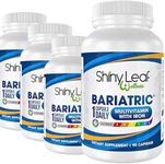 Shiny Leaf Bariatric Multivitamin with Iron - 45mg Iron, 360 Capsules, Post WLS Support, for Gastric Sleeve, Bypass and Mini Bypass, High Potency Daily Vitamins, for Women and Men,1 Year Supply