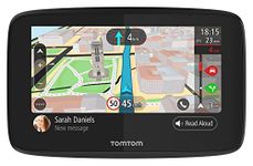 TomTom GO Car GPS, Traffic via Smartphone, Black