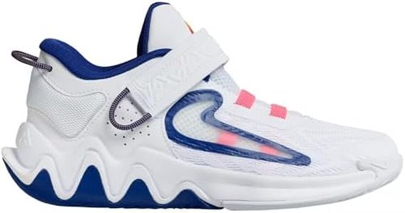 NIKE Giannis Immortality 2 Boys DQ1942-102 (White/Multi-Color-DEEP Roy), Size 1