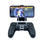 Mcbazel Smart Phone Clip for PS4 Controller Holder Clamp Mount Bracket Stand for PS4 / PS4 Slim / PS4 Pro Controller