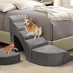 LitaiL 30 inches High Dog Stairs fo