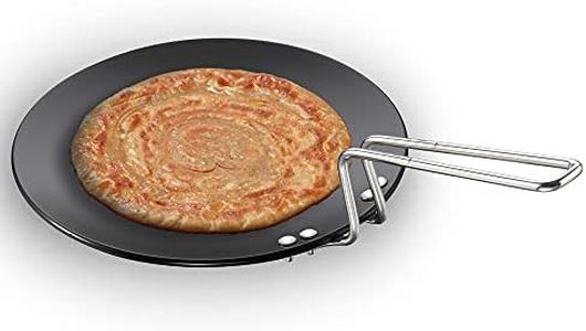 Hawkins-Futura Hard Anodized Concave Griddle Tava, 11-Inch Diameter,Black