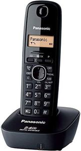 Panasonic 3411 Cordless Landline Phone Black