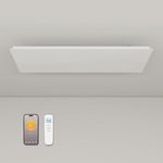 byecold Infrared Panel Heater Built-in Thermostat, Ceiling Mounted Far Infrared Heater, WiFi App Remote Control, Energy Efficient, Ideal for Indoor Home/Office - 1300W