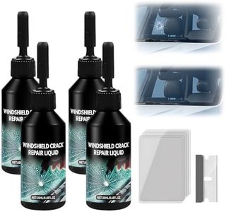 YAUNJI Windshield Chip Repair Kits, 2026 Premium Cracked Windshield Repair Kit for Car for Universal Vehicles, Cracks Gone Glass Saver Tools Must-Have for Chips and Cracks Automotive Windscreen (4)
