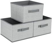 Dayard Fabric Bins [3-Pack], Foldab