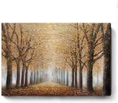 Tree Wall Art for Living Room Hand-