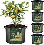 T4U Fabric Plant Grow Bags with Han