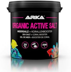 Microbe-Lift Organic Active Salt - 20 kg - Sal Marina de Calidad con componentes orgánicos, favorece el Crecimiento y el Colorido de los corales en los acuarios Marinos.