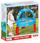 Dolu – Water Fun Table – Blue Water Play and Fountain Table with accessoires for Kids Aged 2 to 5